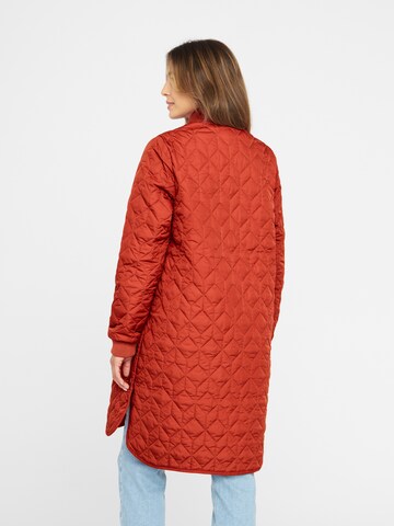 ILSE JACOBSEN Between-Seasons Coat 'Art' in Red