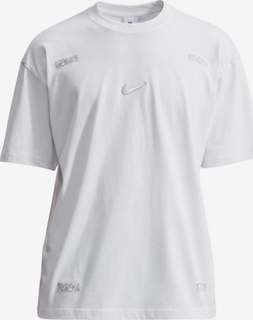 Nike Sportswear Paita 'SHOX' värissä valkoinen: etupuoli