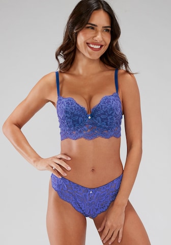 s.Oliver Push-up BH in Blauw