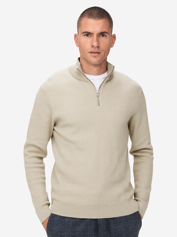 Only & Sons Sweatshirt 'Phil' in Beige: front