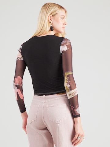 Desigual Tričko 'MARIANA' – černá: zadní strana