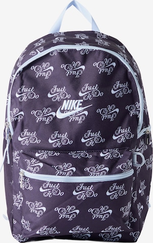 Sac à dos 'HERTGE 2.0' Nike Sportswear en violet : devant