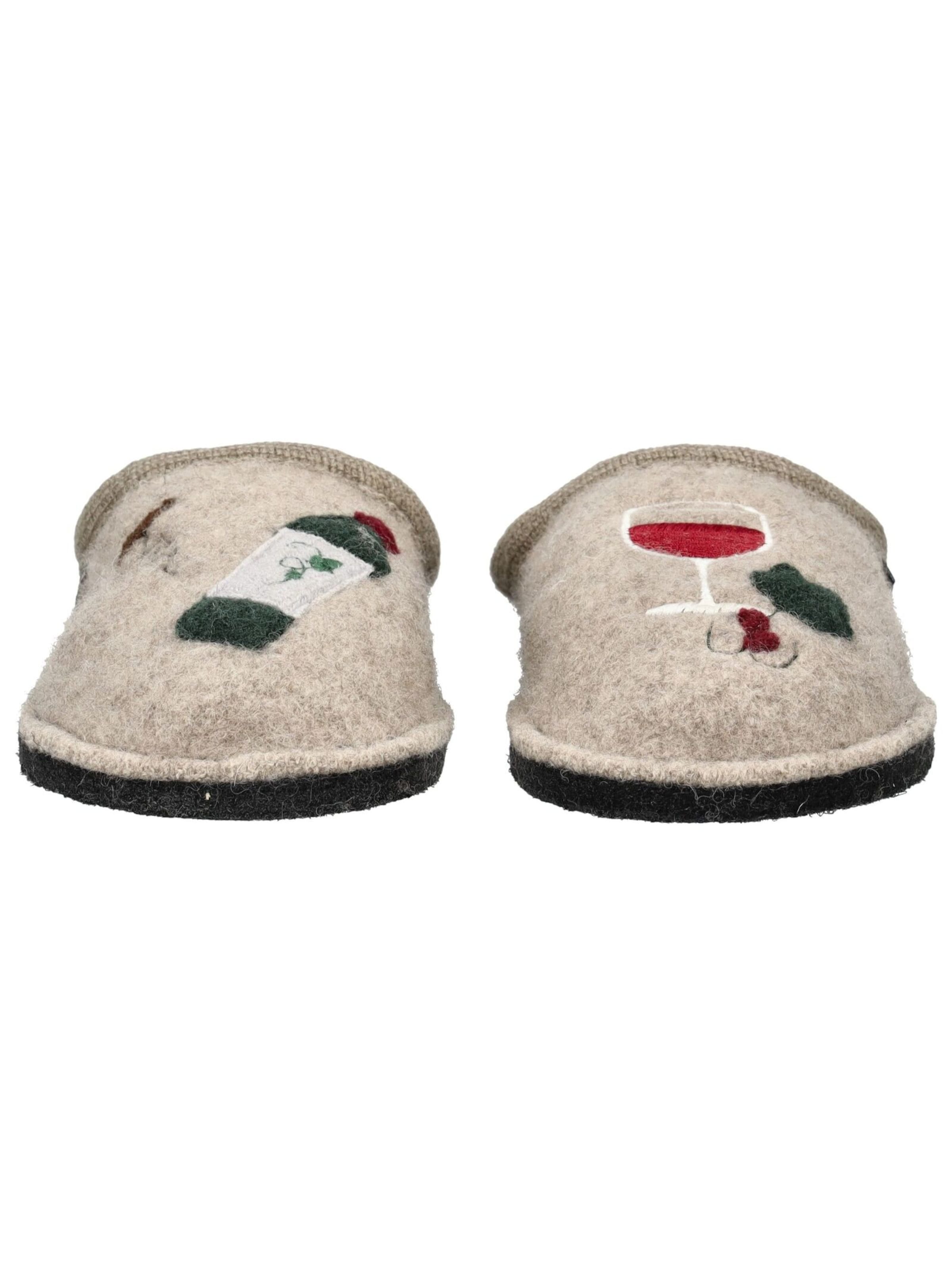 Pantoufle HAFLINGER en beige