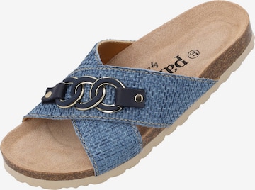 Zoccoletto 'Denalia' di Palado by Sila Sahin in blu: frontale