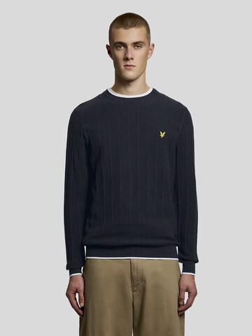 Lyle & Scott Sweater in Blue: front