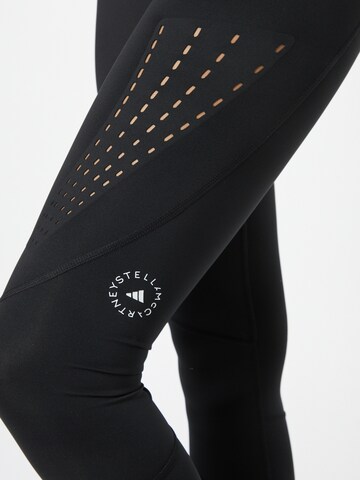 ADIDAS BY STELLA MCCARTNEY - Skinny Calças de desporto 'Truepurpose ' em preto