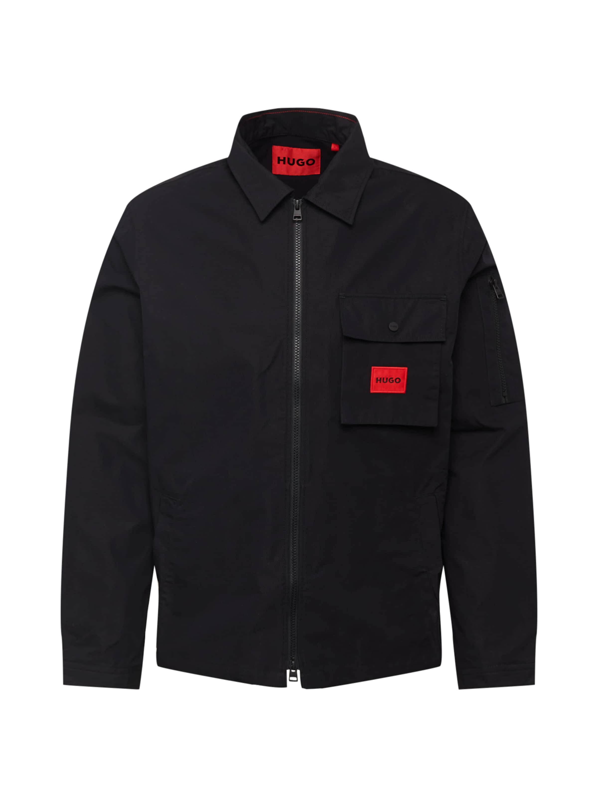 juoda HUGO Demisezoninė striukė: priekis