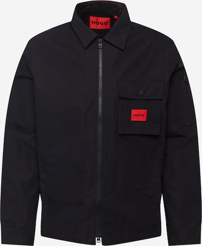 Demisezoninė striukė iš HUGO, spalva – raudona / juoda, Prekių apžvalga