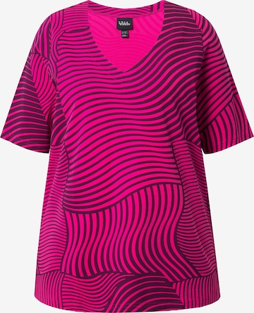 Ulla Popken Shirt in Pink: Vorderseite