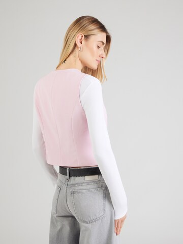 Gilet da completo 'PCBOXXY' di PIECES in rosa