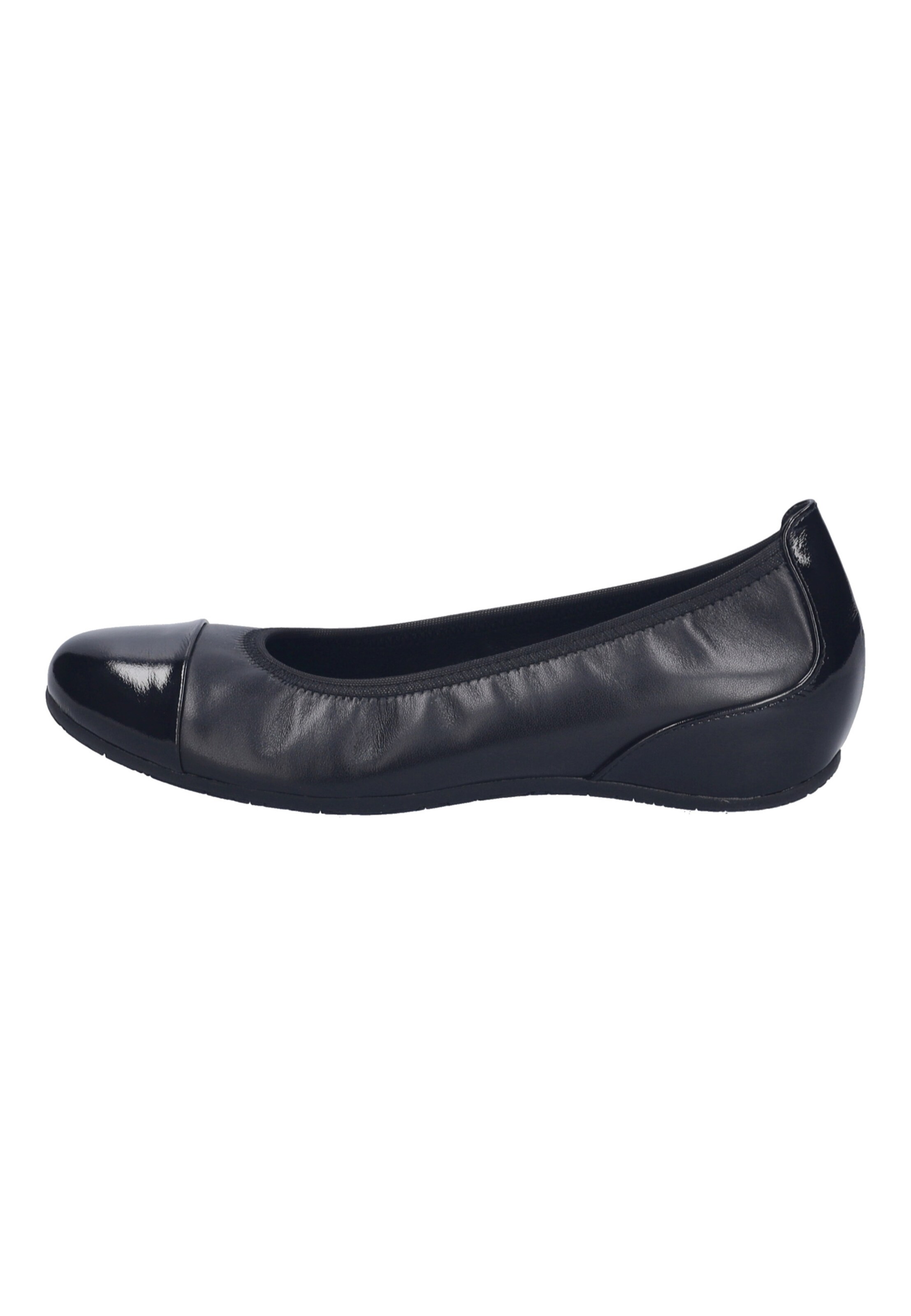JOSEF SEIBEL Ballerina 'Florina 01' in Schwarz: Vorderseite