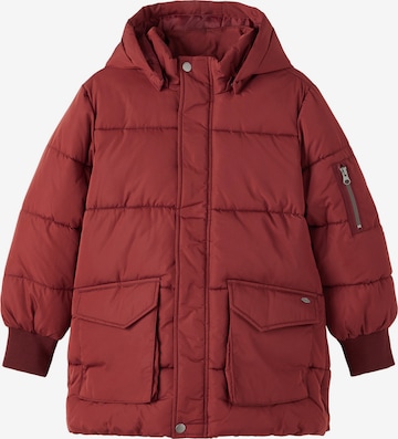 NAME IT Winter Jacket 'Muso' in Red: front
