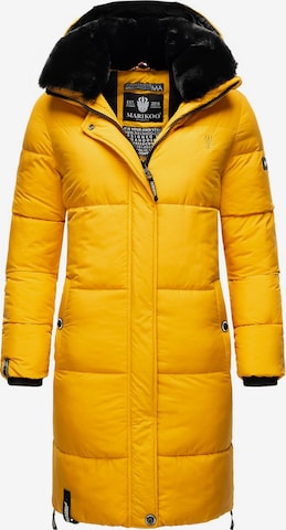 Manteau d’hiver MARIKOO en jaune : devant