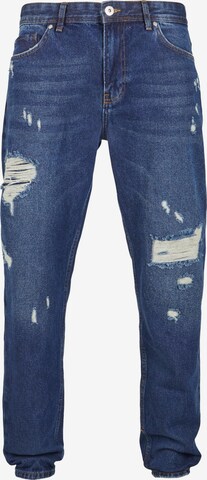 2Y Premium Tapered Jeans in Blau: predná strana