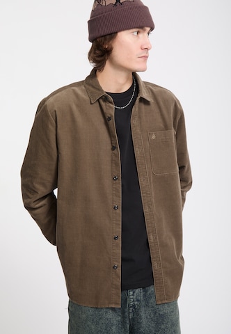 Coupe regular Chemise 'Zander' Volcom en marron