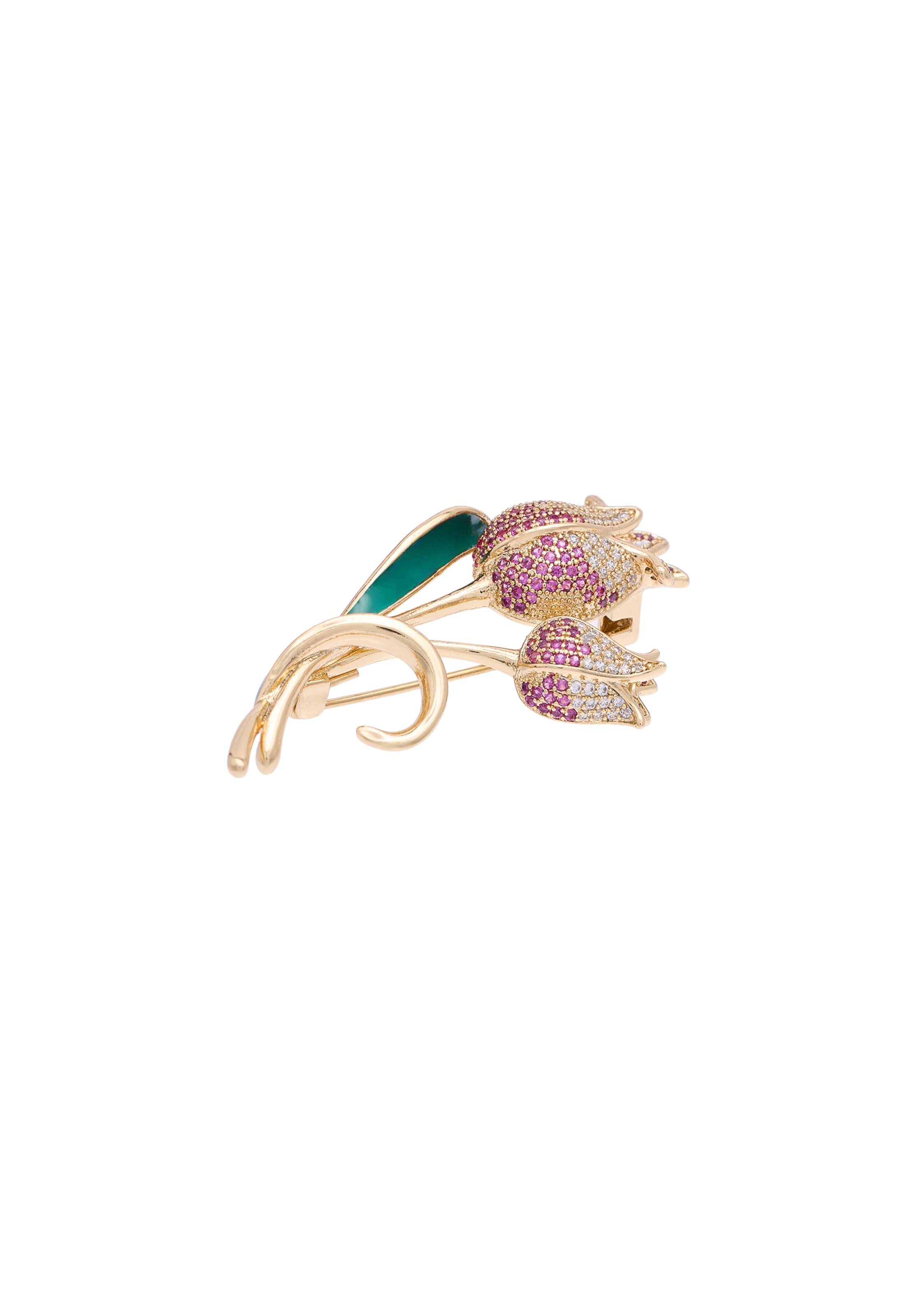 usha BLACK LABEL - Broche en oro