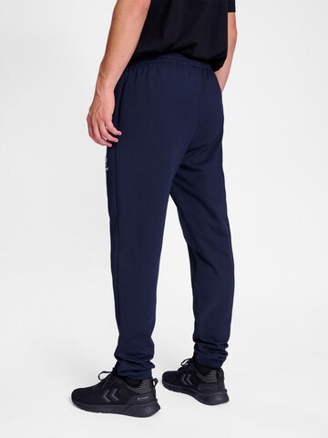 Hummel Tapered Sportbroek 'Go 2.0' in Blauw