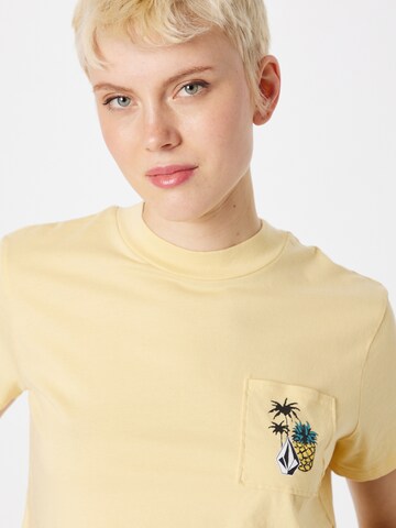 Volcom T-Shirt in Gelb