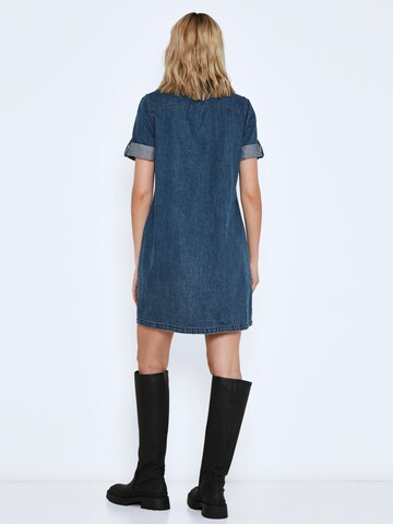 Noisy may Shirt Dress in Blue