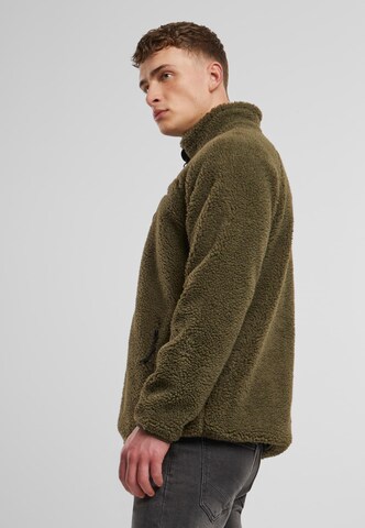 Brandit Fleece Jacket in Green