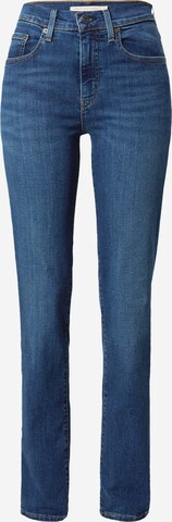 LEVI'S ® Regular Jeans '724 High Rise Straight' in Blue: front