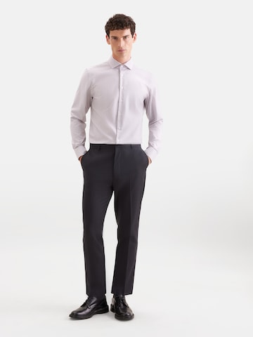 SEIDENSTICKER Slim Fit Hemd in Rot