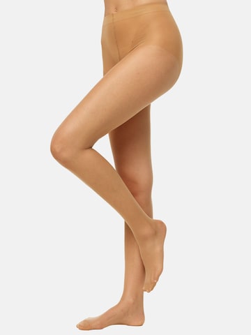 Nur Die Fine tights ' Goodbye Laufmaschen Energy 20 DEN ' in Beige