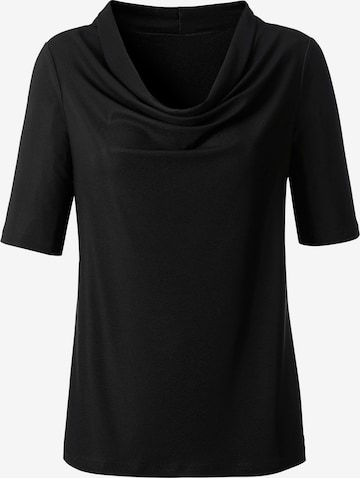 heine Blouse in Zwart: voorkant