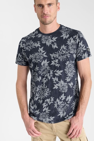 Le Temps Des Cerises Shirt 'Marzo' in Blauw: voorkant