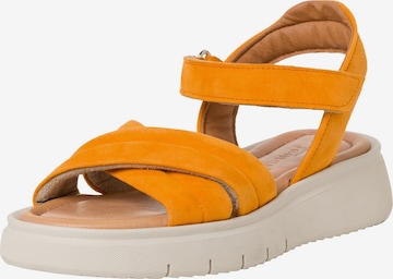 Sandales TAMARIS en orange : devant