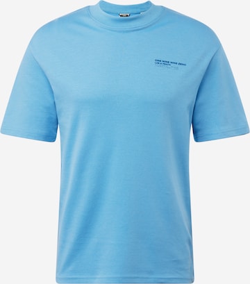 T-Shirt 'THREAD' JACK & JONES en bleu : devant