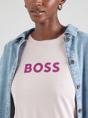 BOSS Футболка в Лиловый