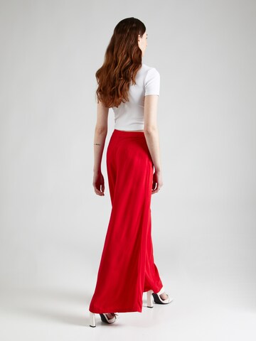 Givn Berlin Wide Leg Hose in Rot