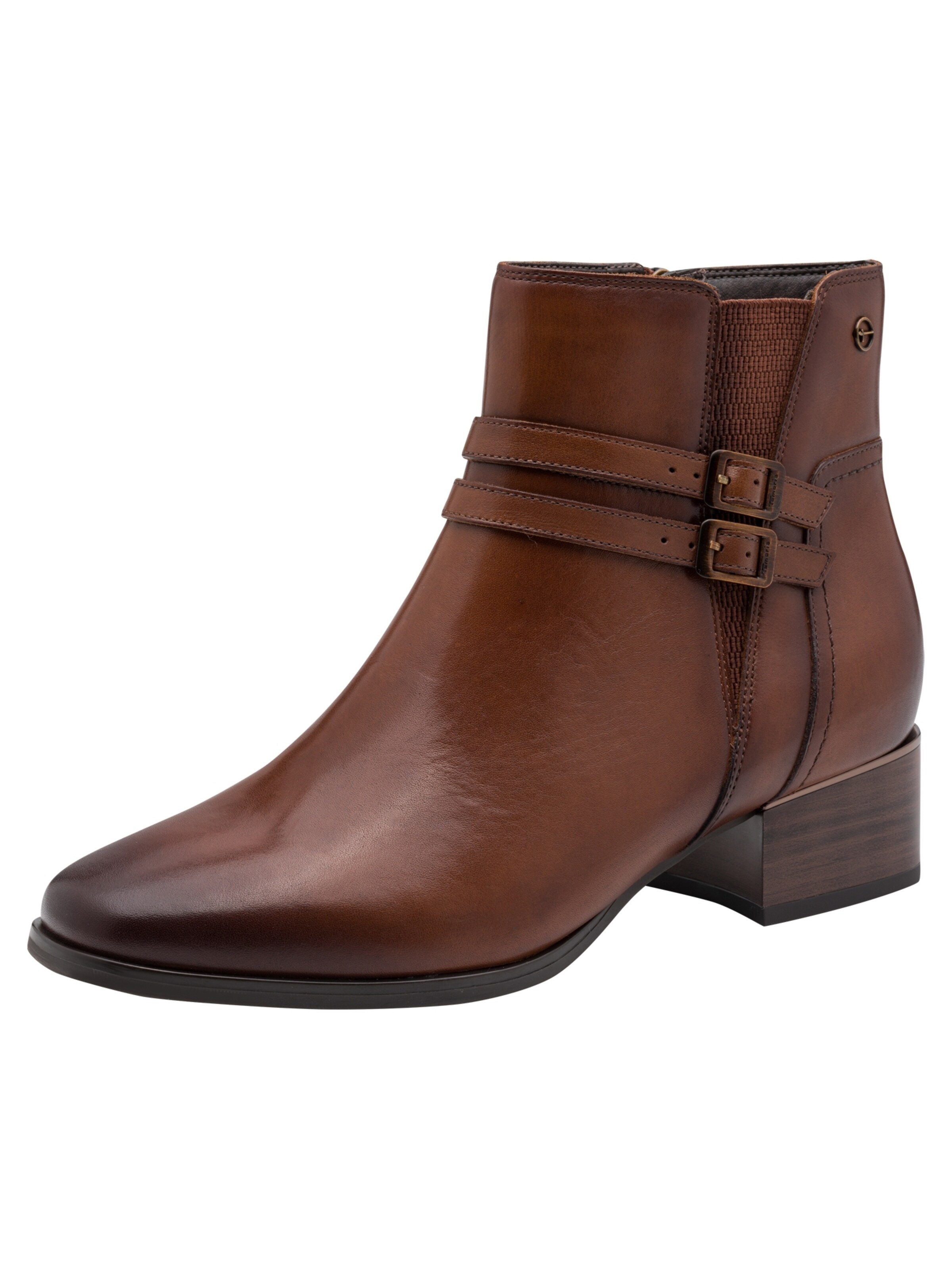 Bottines Tamaris en marron : devant