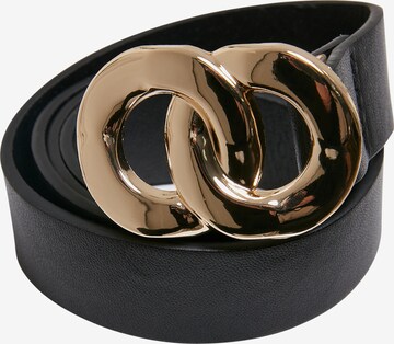 Ceinture Urban Classics en noir : devant