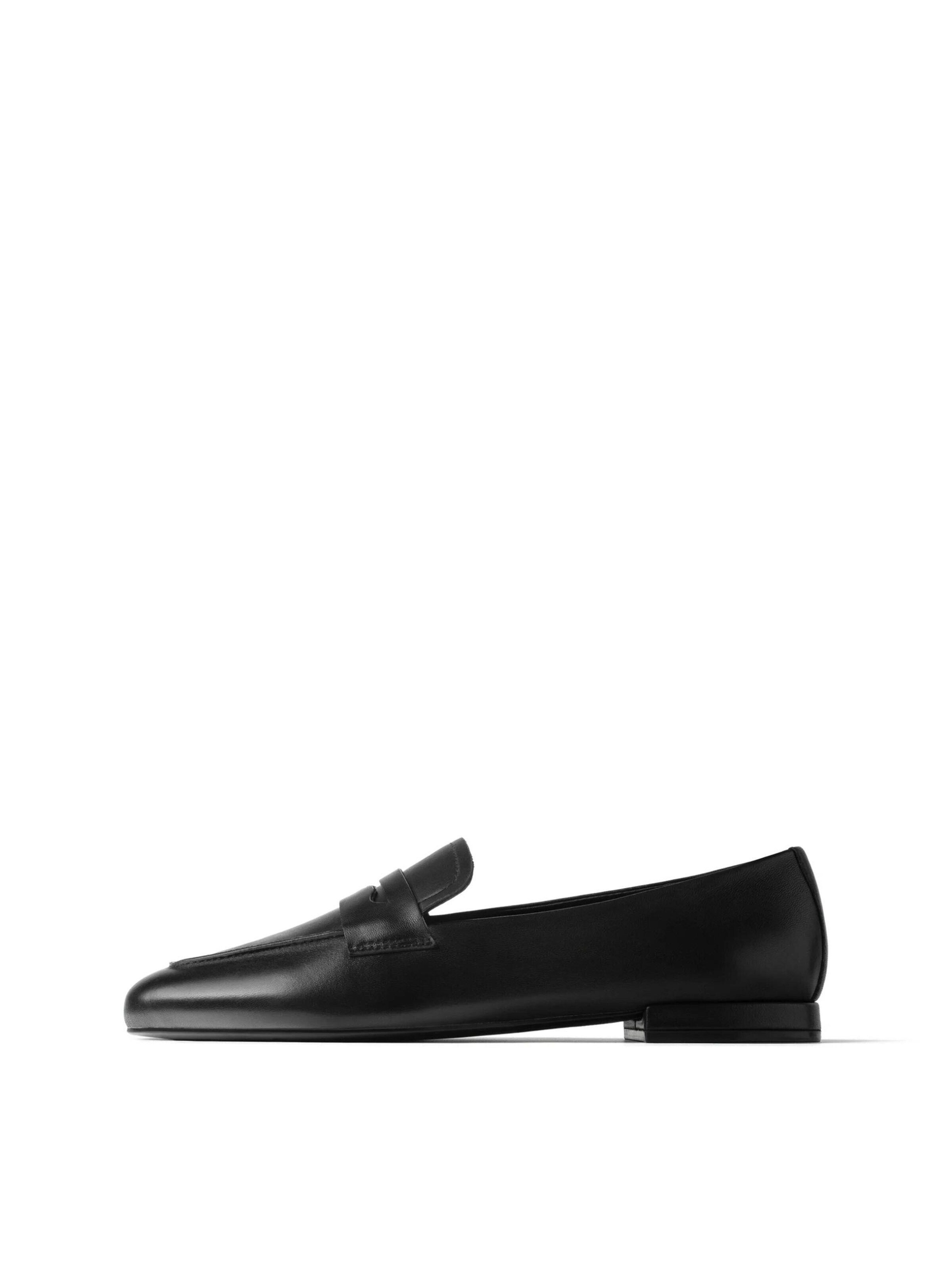 L37 HANDMADE SHOES Mokassin 'QUIET WINTER MORNING' i sort: forside
