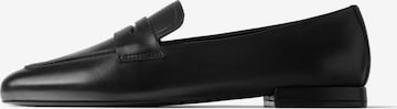 L37 HANDMADE SHOES Mokassin 'QUIET WINTER MORNING' i sort: forside