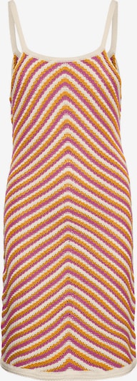 Noisy may Úpletové šaty 'Dee' - zlatě žlutá / světle růžová / barva vaječné skořápky, Produkt