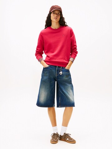 Tommy Jeans Mikina - Červená