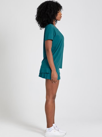 SPORTKIND Functioneel shirt 'Loose Fit Short Sleeve Shirt' in Groen