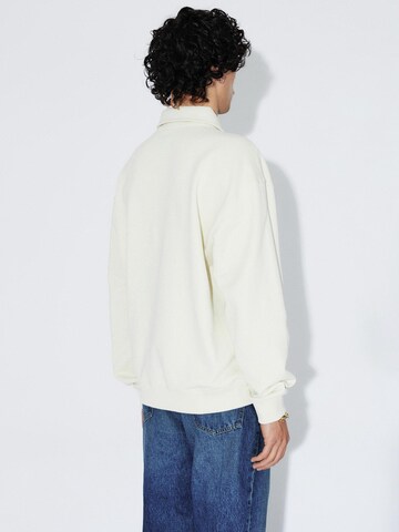 Dr. Denim Sweatshirt 'Brady Collar' in Beige