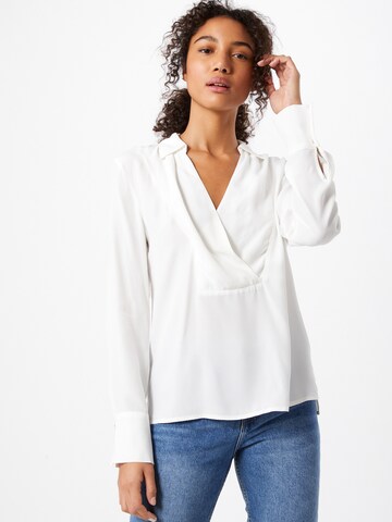 ESPRIT - Blusa en blanco: frente