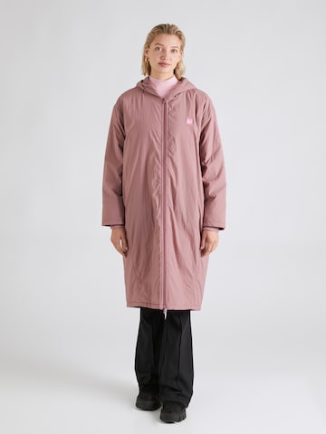 AMERICAN VINTAGE Between-seasons coat 'ZOTCITY' in Pink: front