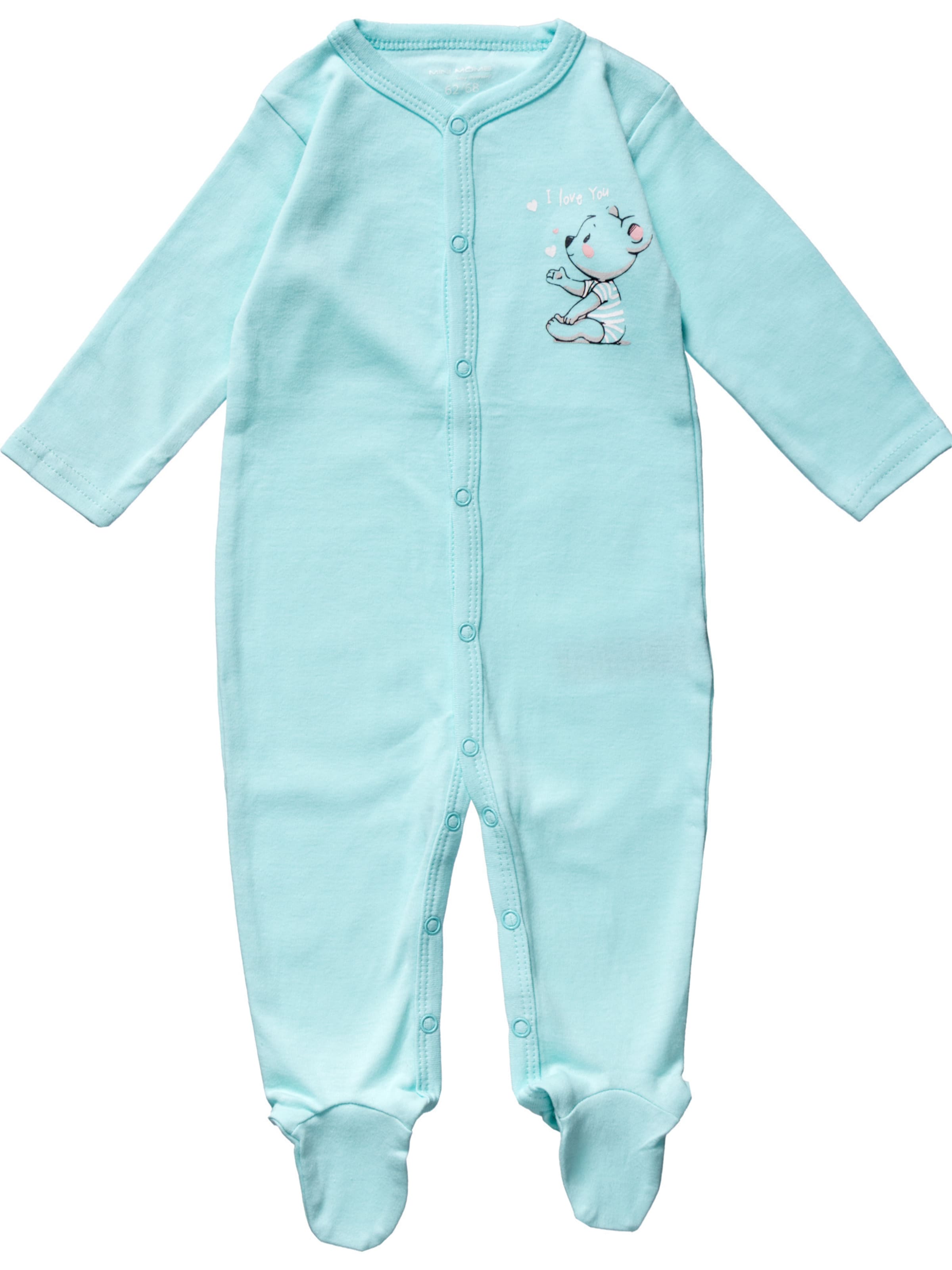 aptex Romper/Bodysuit in Blue: front