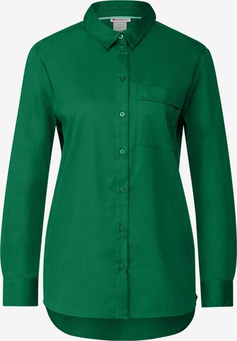 STREET ONE Blouse in Groen: voorkant