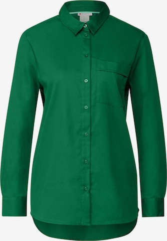 STREET ONE Bluza | zelena barva: sprednja stran
