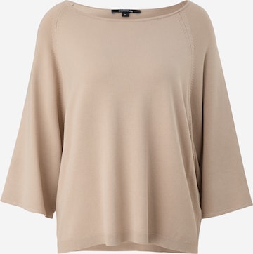 Pull-over COMMA en beige : devant