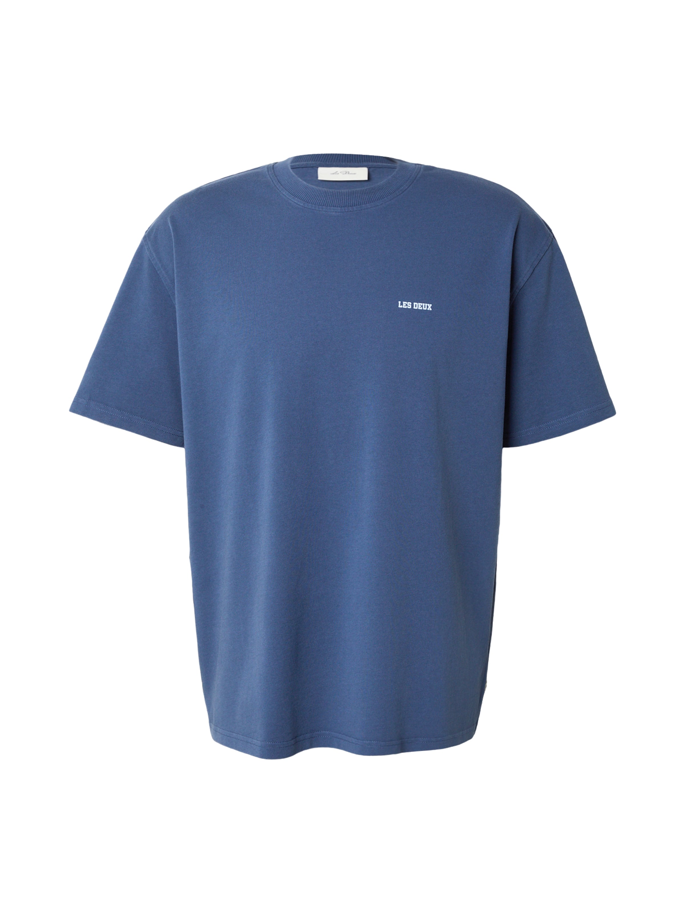 Les Deux - Camiseta en azul: frente