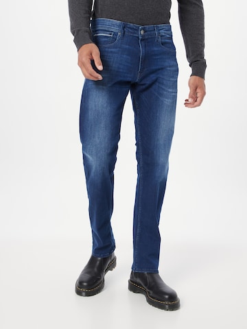 REPLAY Regular Jeans 'Grover' in Blauw: voorkant