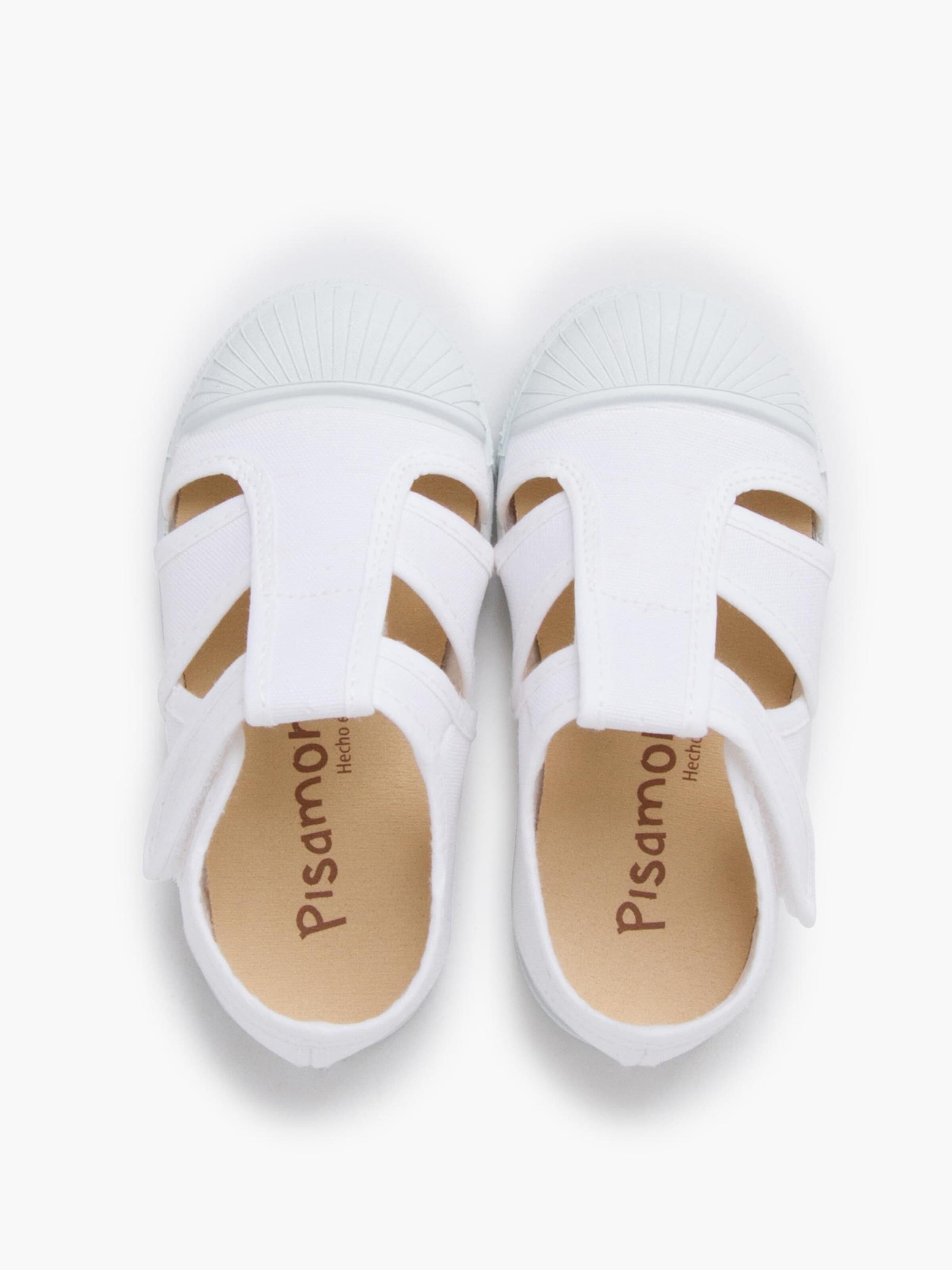 Chaussures ouvertes Pisamonas en blanc